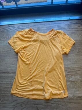 Arc'teryx Women's Short-Sleeve Performance Tee in Bright Yellow